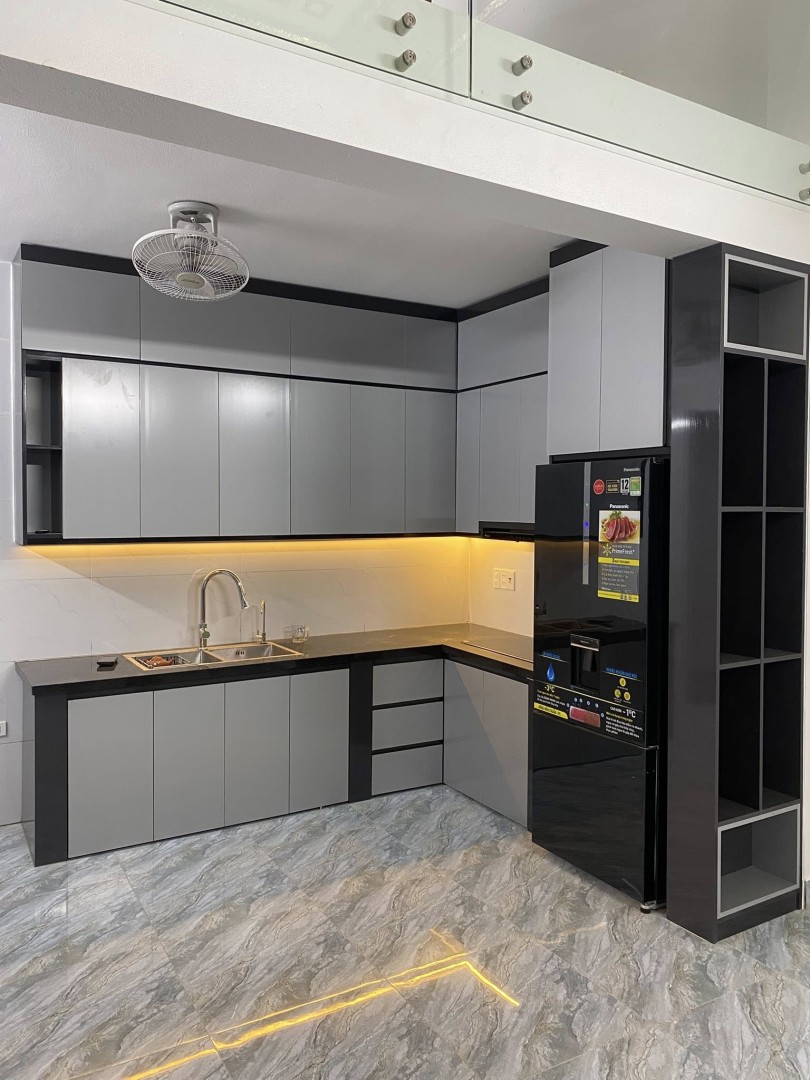 tủ bếp nhựa gỗ nội thất nhựa
