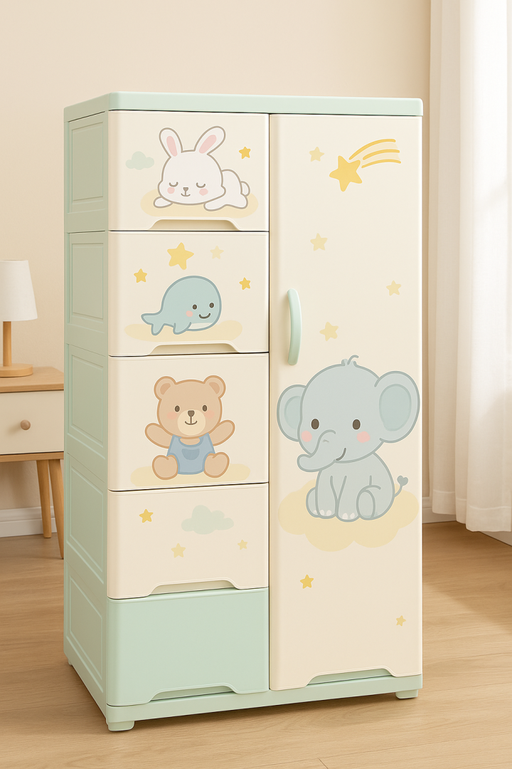tủ nhựa nội thất nhựa cho bé