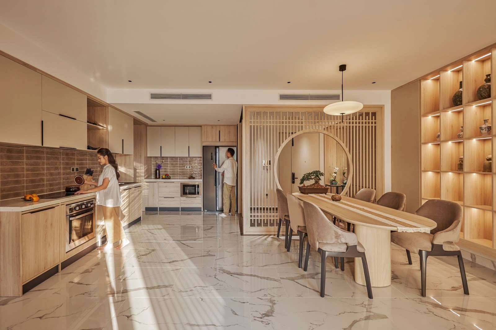 phong cách nội thất zen