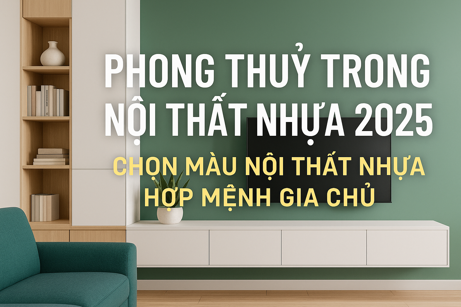 Phong Thủy Trong Nội Thất Nhựa 2025: Chọn Màu Nội Thất Nhựa Hợp Mệnh Gia Chủ