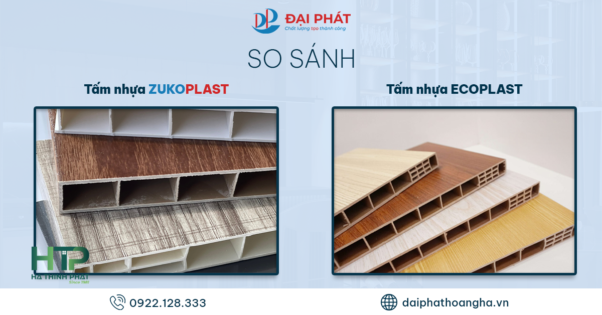 So Sánh Tấm Nhựa Ecomi Và Tấm Nhựa Zukoplast 2025 – Lựa Chọn Nào Tốt Hơn?