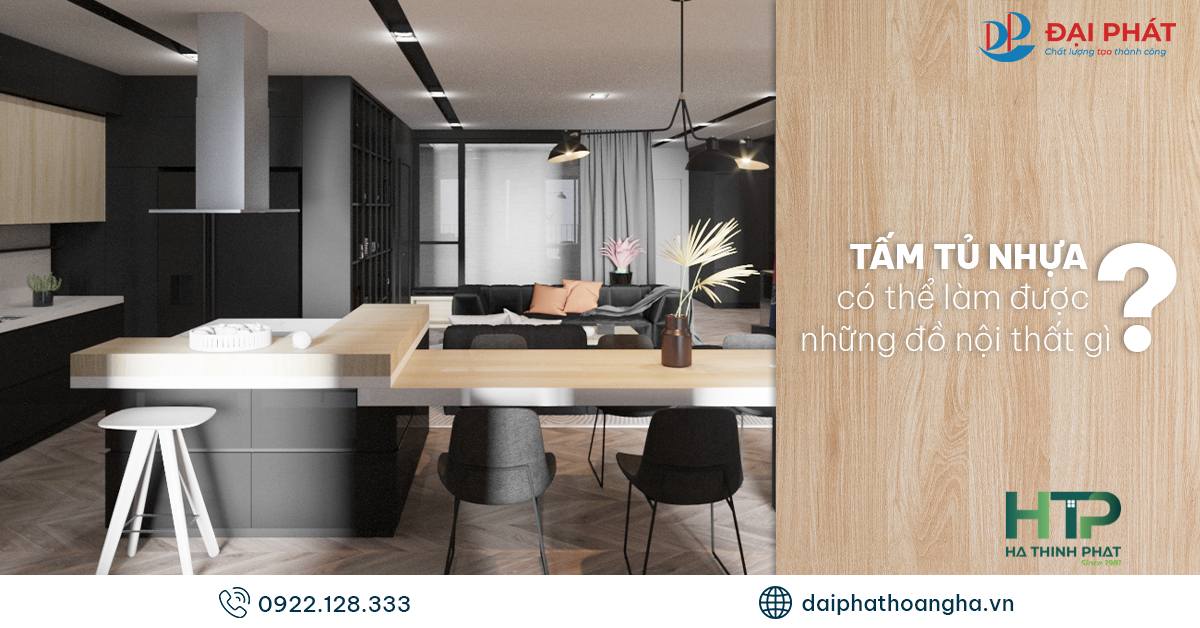 Tấm Tủ Nhựa Có Thể Làm Được Những Đồ Nội Thất Gì? – Xu Hướng Thiết Kế 2025