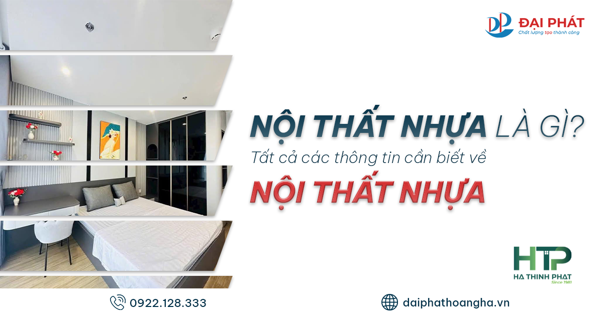 Nội Thất Nhựa 2025 – Vật Liệu Bền Đẹp, Thân Thiện Cho Mọi Không Gian