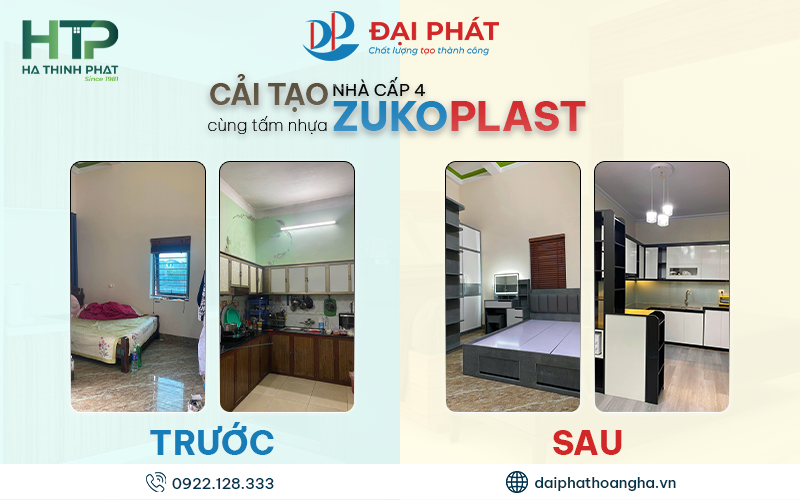 Nhà Cấp 4 “Lột Xác” Nhờ Vật Liệu Nhựa Zukoplast Cao Cấp 2025
