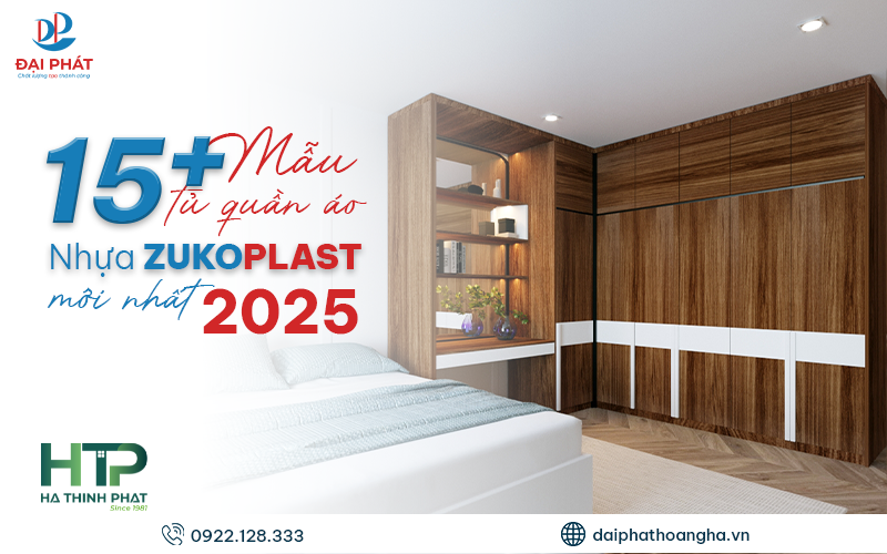 15+ Mẫu Tủ Quần Áo Nhựa Zukoplast Hot Nhất 2025 – Bền Đẹp, Kháng Ẩm Hoàn Hảo