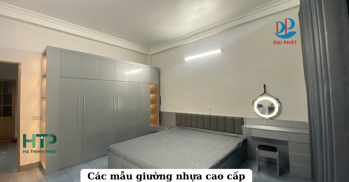 10+ Mẫu Giường Nhựa Cao Cấp – Xu Hướng Sang Trọng 2025
