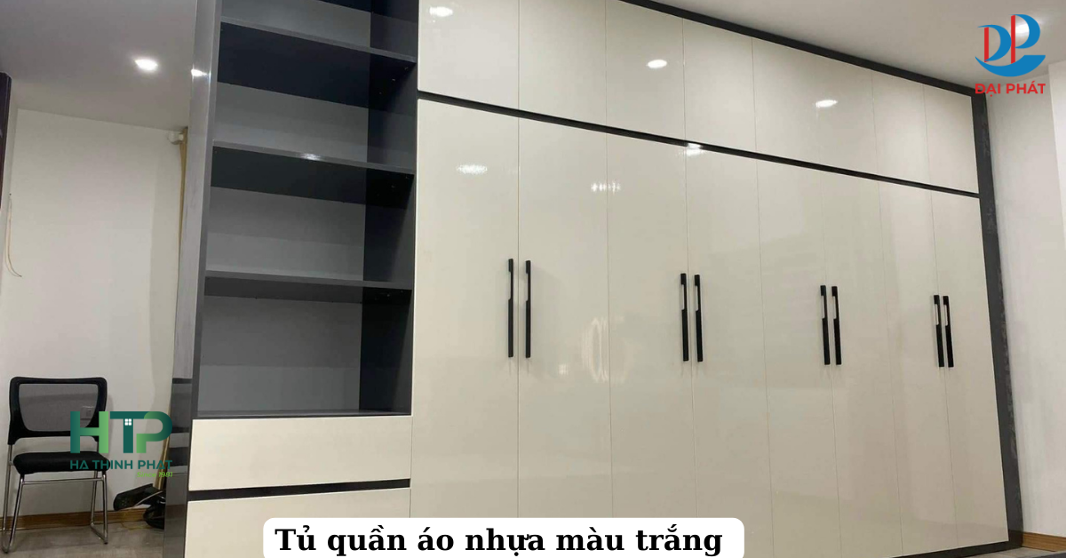 Top 7 Mẫu Tủ Quần Áo Nhựa Màu Trắng Tối Giản – Xu Hướng Mới 2025