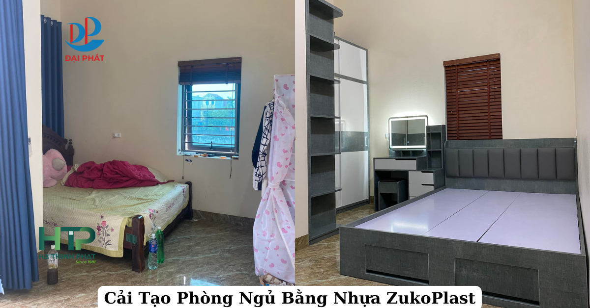 Hướng Dẫn Cải Tạo Phòng Ngủ Với Tấm Nhựa Nội Thất ZukoPlast 2025