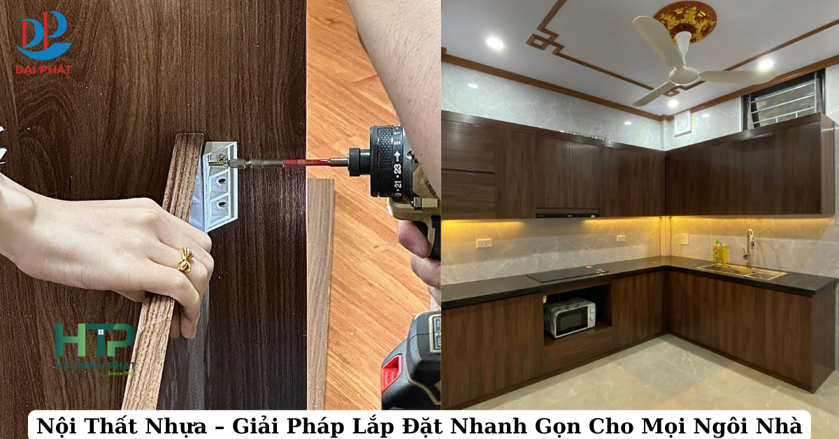 NỘI THẤT NHỰA – GIẢI PHÁP LẮP ĐẶT NHANH, ĐẸP VÀ TIỆN DỤNG CHO MỌI KHÔNG GIAN 2025