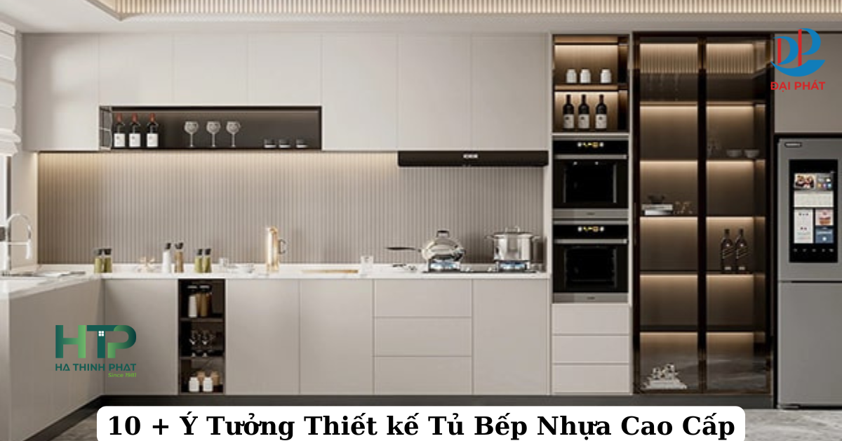 10+ Ý Tưởng Thiết Kế Tủ Bếp Nhựa Cao Cấp – Lựa Chọn Hoàn Hảo Cho Gia Đình Việt