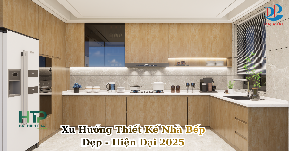 XU HƯỚNG THIẾT KẾ NHÀ BẾP ĐẸP – HIỆN ĐẠI 2025